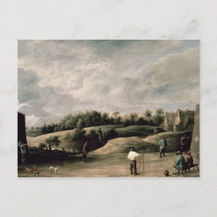 De Archery-wedstrijd Briefkaart