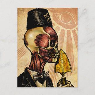 De architect briefkaart