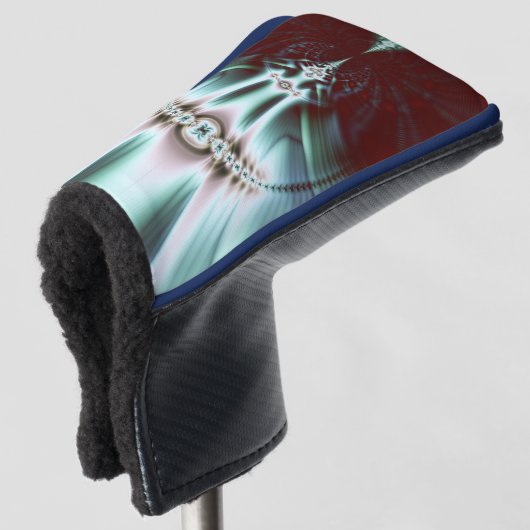 De architect - Gold Head Hoesje Golfheadcover (3/4 voorkant)