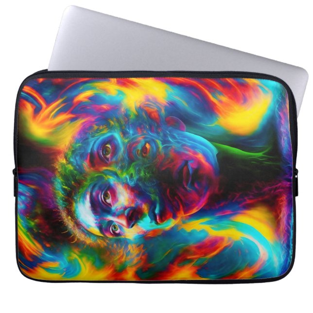 De architect Surreal Art Laptop Sleeve (Voorkant)