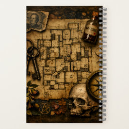 De Architect van de Dood: H.H. Holmes Moordkasteel Notitieboek