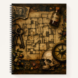 De Architect van de Dood: H.H. Holmes Moordkasteel Notitieboek