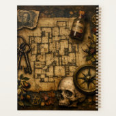 De Architect van de Dood: H.H. Holmes Moordkasteel Planner (Achterkant)