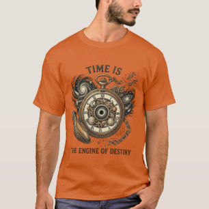 De Architect van de Tijd - Antieke zakhorloge T-shirt