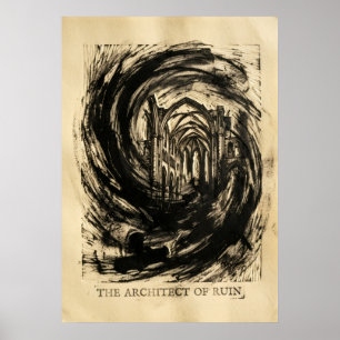 De Architect Van Verval Poster
