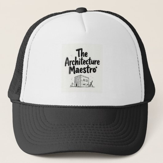 De Architectuur Meester Trucker Pet (Voorkant)