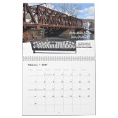 De Architectuur van de Kalender van de Muur van de (Feb 2027)