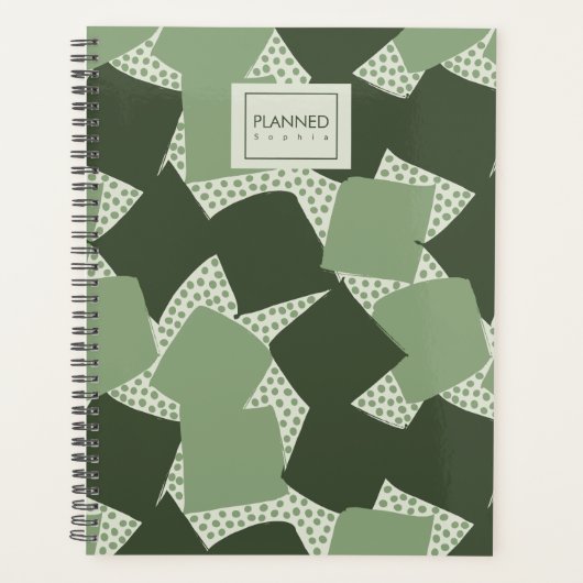 De Architectuur van het Leven: Abstract Geometrisc Planner (Voorkant)