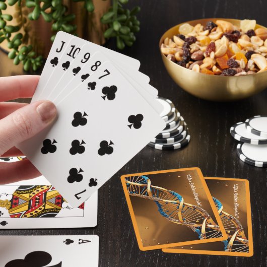 "De architectuur van het leven" Pokerkaarten (Insitu)