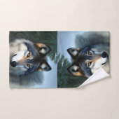 De Arctische Wolf, de Handdoek (Handdoek)