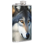 De Arctische Wolf, de Hip Flask Heupfles (Rechts)