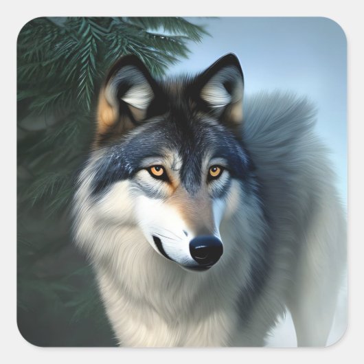 De Arctische Wolf, Stickers (Voorkant)