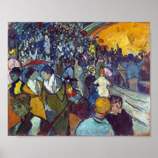De Arena in Arles | Van Gogh | Poster (Voorkant)