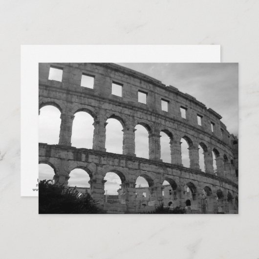 De Arena in Pula Briefkaart (Voorkant / Achterkant)