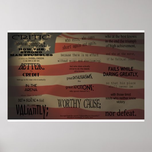 De Arena Poster (Voorkant)