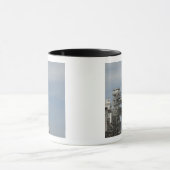 De Ares I-X-raket is zichtbaar op het lanceerpad Mok (Midden)