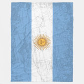 De Argentijnse vlag - Tapestry van het Argentijnse Fleece Deken (Voorkant)