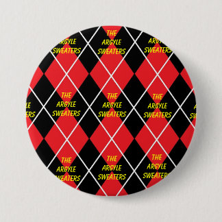 De Argyle Sweaters Fan Button