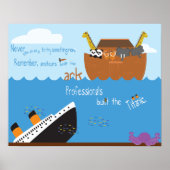 De ark en de Titanic Poster (Voorkant)