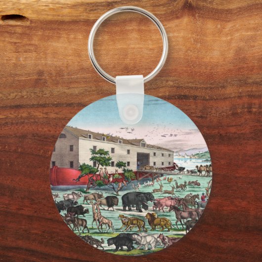 De Ark sleutelhanger van Noach (Voorkant)