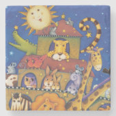 De ark stenen onderzetter (Voorkant)