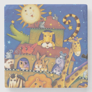 De ark stenen onderzetter