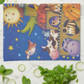 De ark theedoek (Gevouwen)