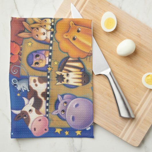 De ark theedoek (Quarter Fold)