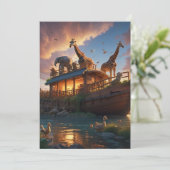 De ark van de hoop van Noach Bedankkaart