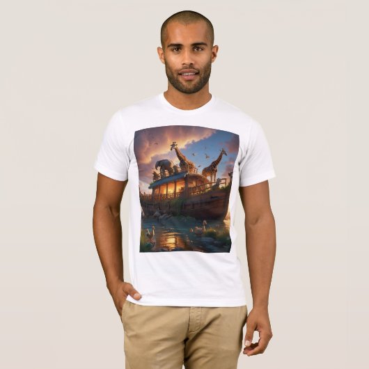 De ark van de hoop van Noach T-shirt (Voorkant volledig)
