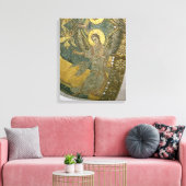 De Ark van het Convenant, gesteund door Cherubim,  Canvas Afdruk (Insitu (Woonkamer))