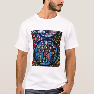 De Ark van het Convenant venster, detail van God m T-shirt