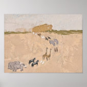 De ark van Noach horizontaal , Noach's Ark vaartui Poster (Voorkant)