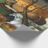 De ark van Noach van Edward Hicks Cadeaupapier (Hoek)