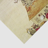 “De ark van Noach” van W Heath Robinson Tissuepapier (Detail)
