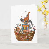 De Ark van Noah - Wenskaart Kaart (Gele Bloem)