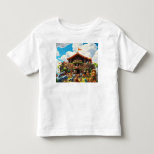 De ark van vreugde van Noach Kinder Shirts