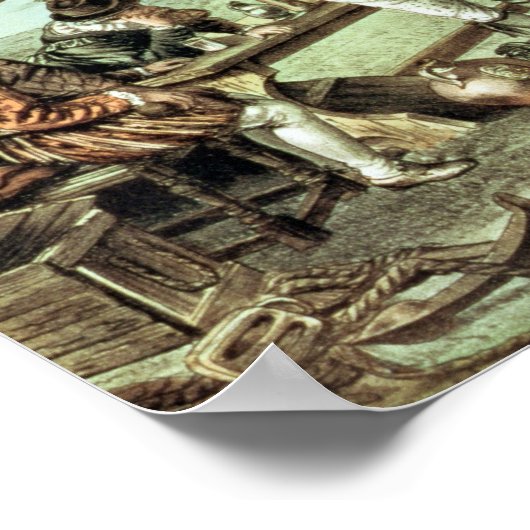 De Armada van 1888 in Sight Poster (Hoek)