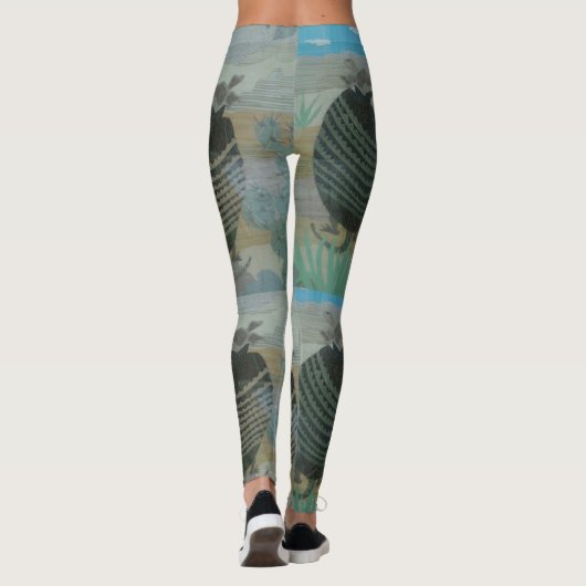 De Armadillo kijk Leggings (Achterkant)
