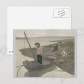 De arme vissers van Puvis de Chavannes Briefkaart (Voorkant / Achterkant)