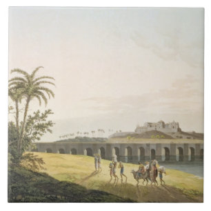 De Armeense brug, vlakbij de St. Thomas's berg, Ma Tegeltje