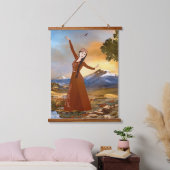 De Armeense danser hout toped wandtapijt Hangend Wandkleed (Slaapkamer)