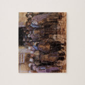 De Armen en Geld door Vincent van Gogh Legpuzzel (Verticaal)