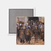 De Armen en Geld door Vincent van Gogh Magneet (Voorkant / Achterkant)