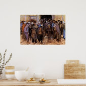 De Armen en Geld door Vincent van Gogh Poster (Keuken)