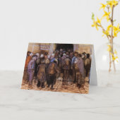 De armen en het geld van Vincent van Gogh Kaart (Gele Bloem)