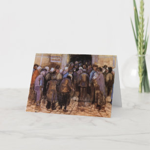 De armen en het geld van Vincent van Gogh Kaart