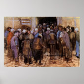 De armen en het geld van Vincent van Gogh Poster (Voorkant)