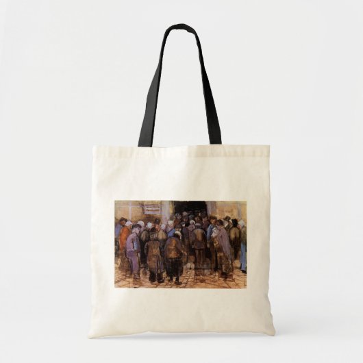 De armen en het geld van Vincent van Gogh Tote Bag (Voorkant)
