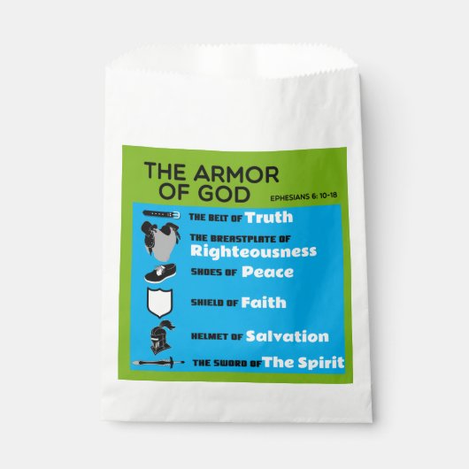 De Armor van God Bedankzakje (Voorkant)